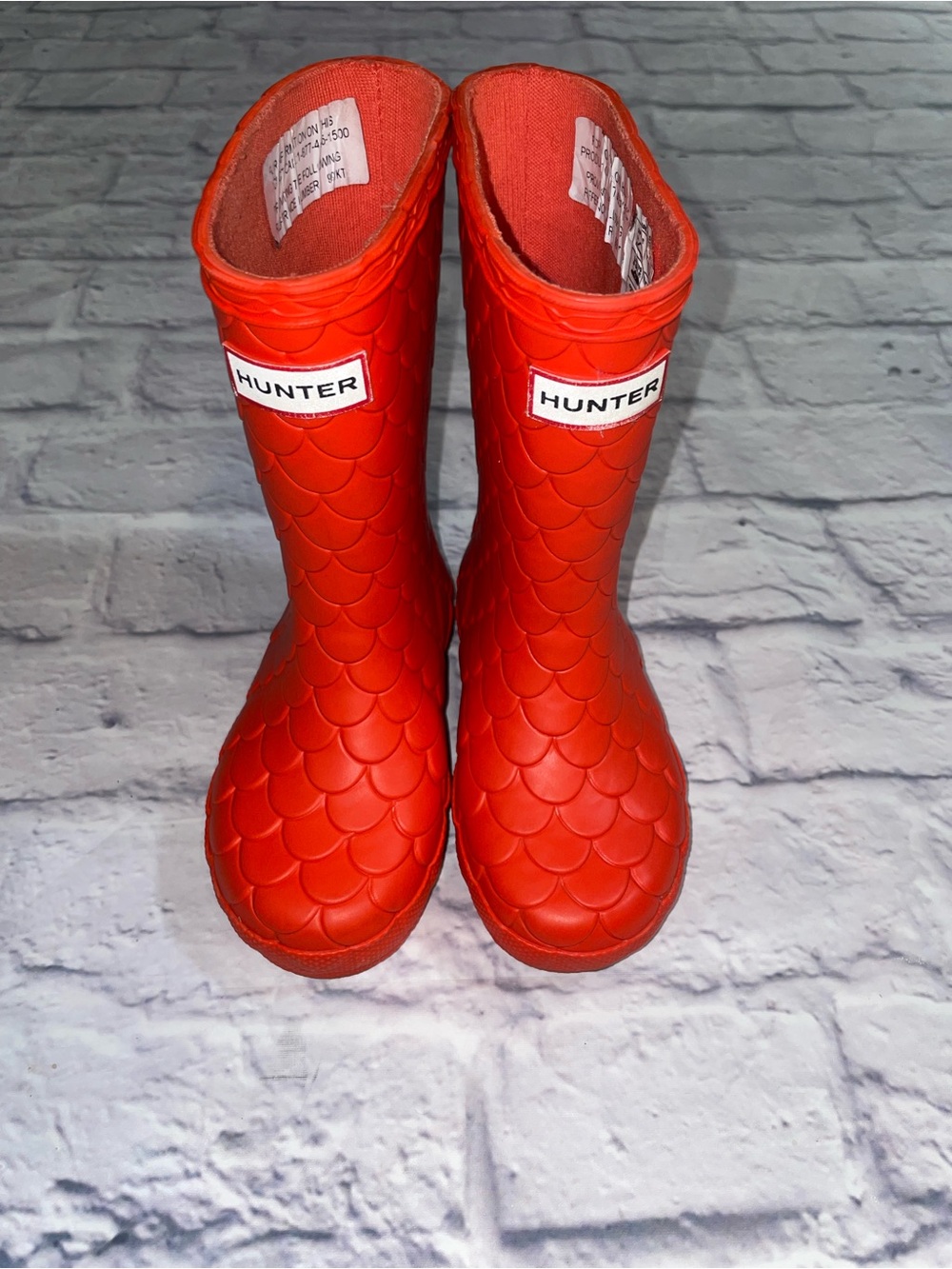 Kids First Toddler Classic Boots - Sea Dragon Red. Size 9 Girls